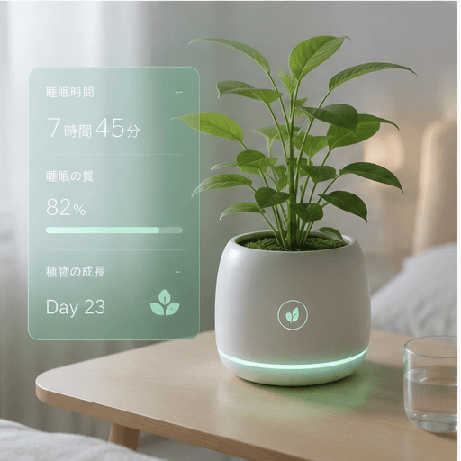 睡眠で育つ植物